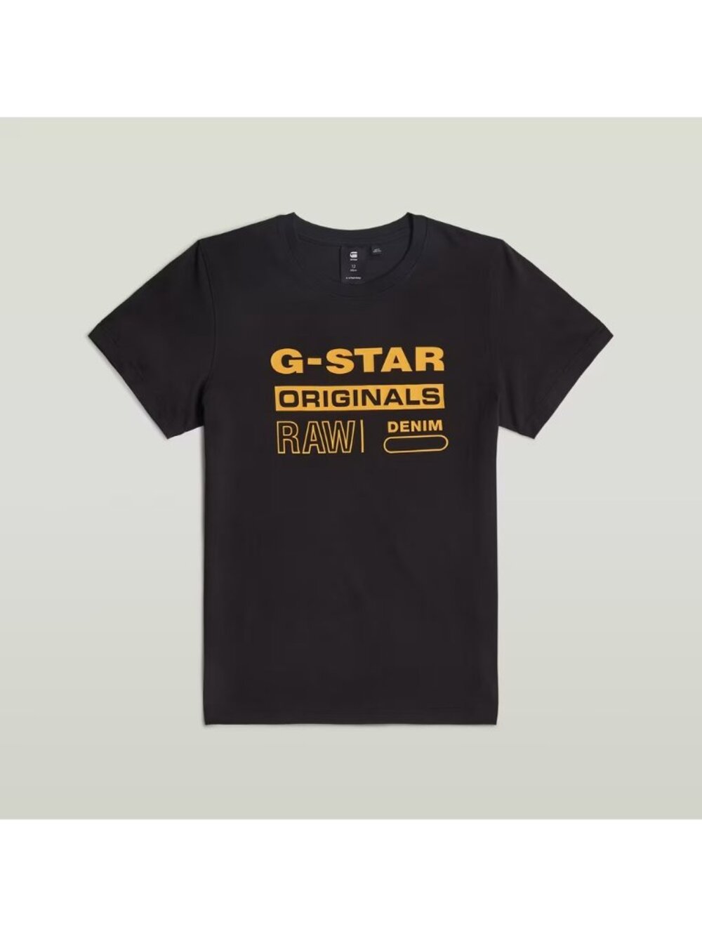 MEN'S G-STAR COMPACT JERSEY T-SHIRT BLACK SIZE XL